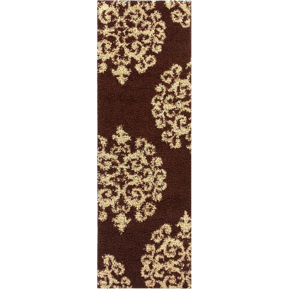 imageSuperior Victorian Shag Area RugBrownGold