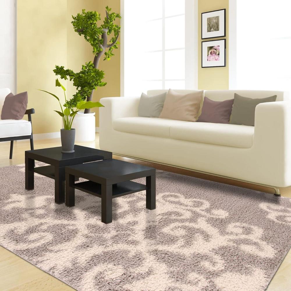 imageSuperior Victorian Shag Area RugGrey