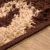 Superior Victorian Shag Area Rug(Brown/Gold)