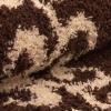 Superior Victorian Shag Area Rug(Brown/Gold)