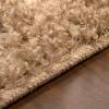 Superior Victorian Shag Area Rug(Gold/White)