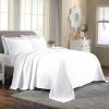 Superior 2 Piece Celtic Circles Cotton Bedspread Set, Decorative Bed Spread, Home Bed Decor, 1 Pillow Sham, Medium Weight Blanket, Matelasse Coverlet Bedding, Wedding Ring Design, Twin, Ivory(White)