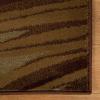 Superior Indoor Area Rug, Jute Backing, Soft Modern Rugs for Dining, Entryway, Living Room, Kitchen Floors, Bedroom, Office Floor Cover, Plush Abstract Rugs, Ondes Collection, 8′ x 10′, Taupe