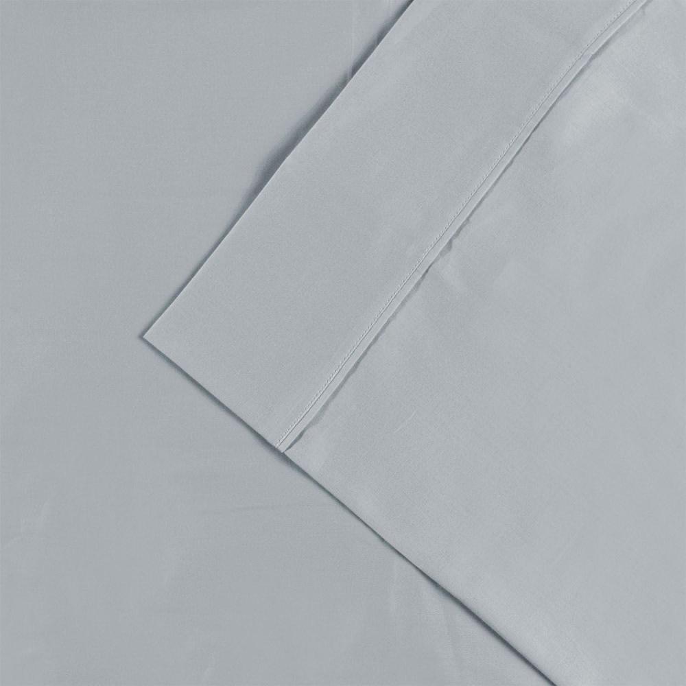 imageSuperior C300KGPC AMWH Cotton 300 Thread count Envelope closure pillowcases King White 2 PieceLight Blue