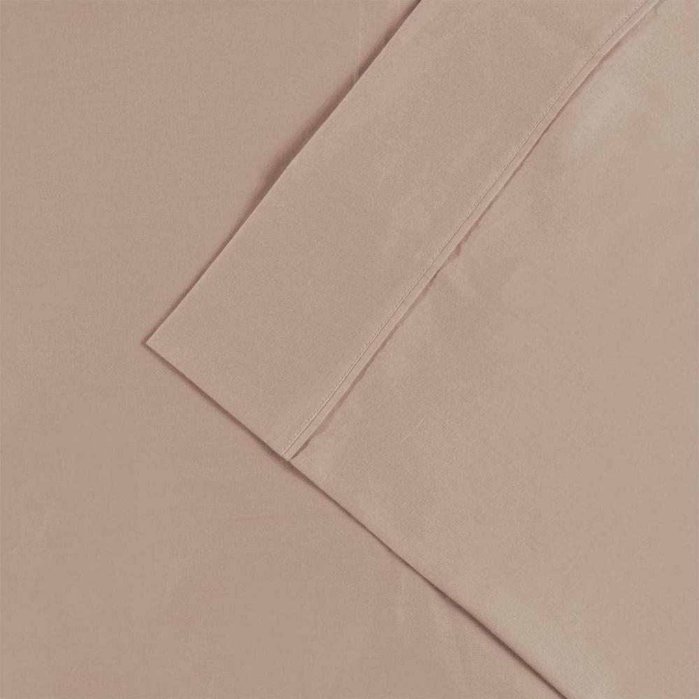 imageSuperior C300KGPC AMWH Cotton 300 Thread count Envelope closure pillowcases King White 2 PieceTan