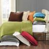 Superior 100% Cotton Geometric Fret 2-Piece Scalloped Bedspread Set, Twin, Ivory