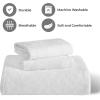 Superior Cotton 2-Piece Bedspread Set, 1 Medium Weight Bedspread, 1 Pillow Sham, Home Bed Decor, Warm Bedding, Matelasse Woven Oversized Blanket, Geometric Circles, Serenity Collection, Twin, White(White 03)