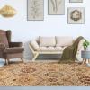Superior Augusta Collection Area Rug, 8mm Pile Height with Jute Backing, Woven Fashionable and Affordable, 5′ x 8′ – Camel