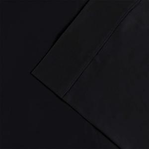 Superior C300KGPC AMWH, Cotton 300 Thread count Envelope closure pillowcases, King, White, 2 Piece(Black)