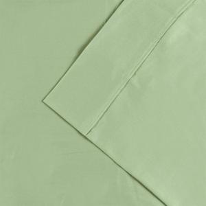 Superior C300KGPC AMWH, Cotton 300 Thread count Envelope closure pillowcases, King, White, 2 Piece(Mint)