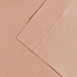 Superior C300KGPC AMWH, Cotton 300 Thread count Envelope closure pillowcases, King, White, 2 Piece(Peach)