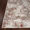 Superior Indoor Area Rug, Cotton Backing, Modern Rugs for Living Room, Hardwood, Kitchen Floors, Dining, Office, Bedroom, Entry, Distressed Abstract Home Decor, Euphemia Collection, 3′ x 5′, Rust(Euph -Rust)