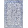 Superior Indoor Area Rug for Living Room, Bedroom, Kitchen/Dining, Office, Unique, Cotton Backed Rugs, Boho Distressed Floral Home Floor Decor, Athena Collection, 3′ 6″ x 5′ 6″, Baby Blue(Athena – Baby Blue)