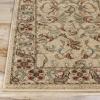 Superior Indoor Runner Rug, Plush Carpet Cover, High-Traffic Rug, Apartment Rugs, Bedroom, Living Room, Office, Hallway, Kitchen, Floral Scroll Floor Decor, Heritage Collection, 2′ 7″ x 8′, Ivory(Ivory – Z)