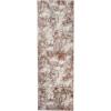 Superior Indoor Area Rug, Cotton Backing, Modern Rugs for Living Room, Hardwood, Kitchen Floors, Dining, Office, Bedroom, Entry, Distressed Abstract Home Decor, Euphemia Collection, 3′ x 5′, Rust(Euph -Rust)