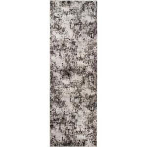 Superior Indoor Area Rug, Cotton Backing, Modern Rugs for Living Room, Hardwood, Kitchen Floors, Dining, Office, Bedroom, Entry, Distressed Abstract Home Decor, Euphemia Collection, 3′ x 5′, Rust(Euph – Beige Brown)