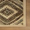 SUPERIOR Indoor Runner Area Rug with Jute Backing, Modern Floor Decor for Home Hallway, Living Room, Floor Cover, Entryway, Bedroom, Farmhouse Southwestern Diamonds