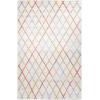Superior Ellis Indoor 2′ 7″ x 8′ Area Rug for Living/Dining Room, Bedroom, Farmhouse, Kitchen, Under Table Clearance, Durable Rugs for Home and Office, Modern Floor Decor, On Tile & Carpet, Bone(7″ x 96″ (Rectangular))