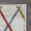 Superior Ellis Indoor 2′ 7″ x 8′ Area Rug for Living/Dining Room, Bedroom, Farmhouse, Kitchen, Under Table Clearance, Durable Rugs for Home and Office, Modern Floor Decor, On Tile & Carpet, Bone(7″ x 96″ (Rectangular))