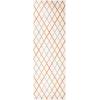 Superior Ellis Indoor 2′ 7″ x 8′ Area Rug for Living/Dining Room, Bedroom, Farmhouse, Kitchen, Under Table Clearance, Durable Rugs for Home and Office, Modern Floor Decor, On Tile & Carpet, Bone(6″ x 2’3″ (Rectangular))