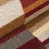 Superior Glenrowan Striped Outdoor Area Rug for Backyard Retreat, Beach House, Urban Garden, Patio, Veranda, Terrace, Washable Rugs, Pre-Coated Backing, Arden Kids Collection, 5′ x 8′, Gray(Multi-colored)