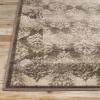 Superior Indoor Area Rug, Jute Backing, Geometric Paisley Floor Decor for Office, Living Room, Dining, Kitchen Floors, Bedroom, Entryway, Modern Rugs, Mystique Collection, 4′ x 6′, Brown