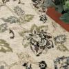 Superior Indoor Area Rug, Jute Backing, Plush Floral Rugs for Entryway, Living Room, Kitchen Floors, Bedroom, Office Floor Cover, Modern Farmhouse Rugs, Jacobean Collection, 5′ x 8′, Multi-Colored