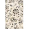 Superior Indoor Area Rug, Jute Backing, Plush Floral Rugs for Entryway, Living Room, Kitchen Floors, Bedroom, Office Floor Cover, Modern Farmhouse Rugs, Jacobean Collection, 5′ x 8′, Multi-Colored