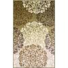 Superior Indoor Area Rug, McPherson Classic Damask Rug for Living Room, Bedroom, Office, Kitchen, Dining, Washable Rugs, Foam Backing, Hedena Collection, 4′ x 6′, Beige(5 x 8 Feet)