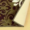 Superior Indoor Area Rug, McPherson Classic Damask Rug for Living Room, Bedroom, Office, Kitchen, Dining, Washable Rugs, Foam Backing, Hedena Collection, 4′ x 6′, Beige(2′ x 3′)