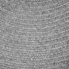 Superior Indoor Outdoor Area Rug, Handwoven Reversible Braided Home Decor for Living Room, Kitchen, Dining Room Floors, Patio, Front Porch, Deck, Modern, Boho, Farmhouse Style, 8′ x 10′ Oval, Slate