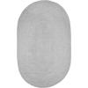 Superior Indoor Outdoor Area Rug, Handwoven Reversible Braided Home Decor for Living Room, Kitchen, Dining Room Floors, Patio, Front Porch, Deck, Modern, Boho, Farmhouse Style, 8′ x 10′ Oval, Slate
