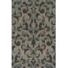 Superior Indoor/ Outdoor Small Area Rug, Contemporary Home Floor Decor, Patio, Entryway, Porch, Kitchen, Dining Room, Living, Office, Jute Backed, Aldaine Collection, 4′ x 6′, Teal