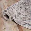 Superior Indoor Small Area Rug, Jute Backed, Modern Floral Farmhouse Floor Decor, Perfect for Hallway, Entryway, Living/Dining Room, Bedroom, Office, Kitchen, Amary Collection – 8ft x 10ft, Grey