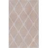 Superior Large Indoor Outdoor Area Rug, Modern Thin Striped Pattern, Home Decor, Patios, Entryway, Front Porch, Deck, Hallways, Kids, Kitchen, Floor Throw, Kadin Collection, 6′ x 9′, Navy Blue(Nakia – Beige)
