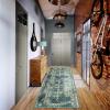 SUPERIOR Indoor Large Area Rug with Jute Backing, Vintage Oriental Traditional Floor Décor for Living Room, Kitchen, Dining Room, Entryway, Hallway, Hardwood Floors, Lumen Collection 6′ x 9′ -Cream(Multi-colored)