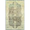SUPERIOR Indoor Large Area Rug with Jute Backing, Vintage Oriental Traditional Floor Décor for Living Room, Kitchen, Dining Room, Entryway, Hallway, Hardwood Floors, Lumen Collection 6′ x 9′ -Cream(Cream)