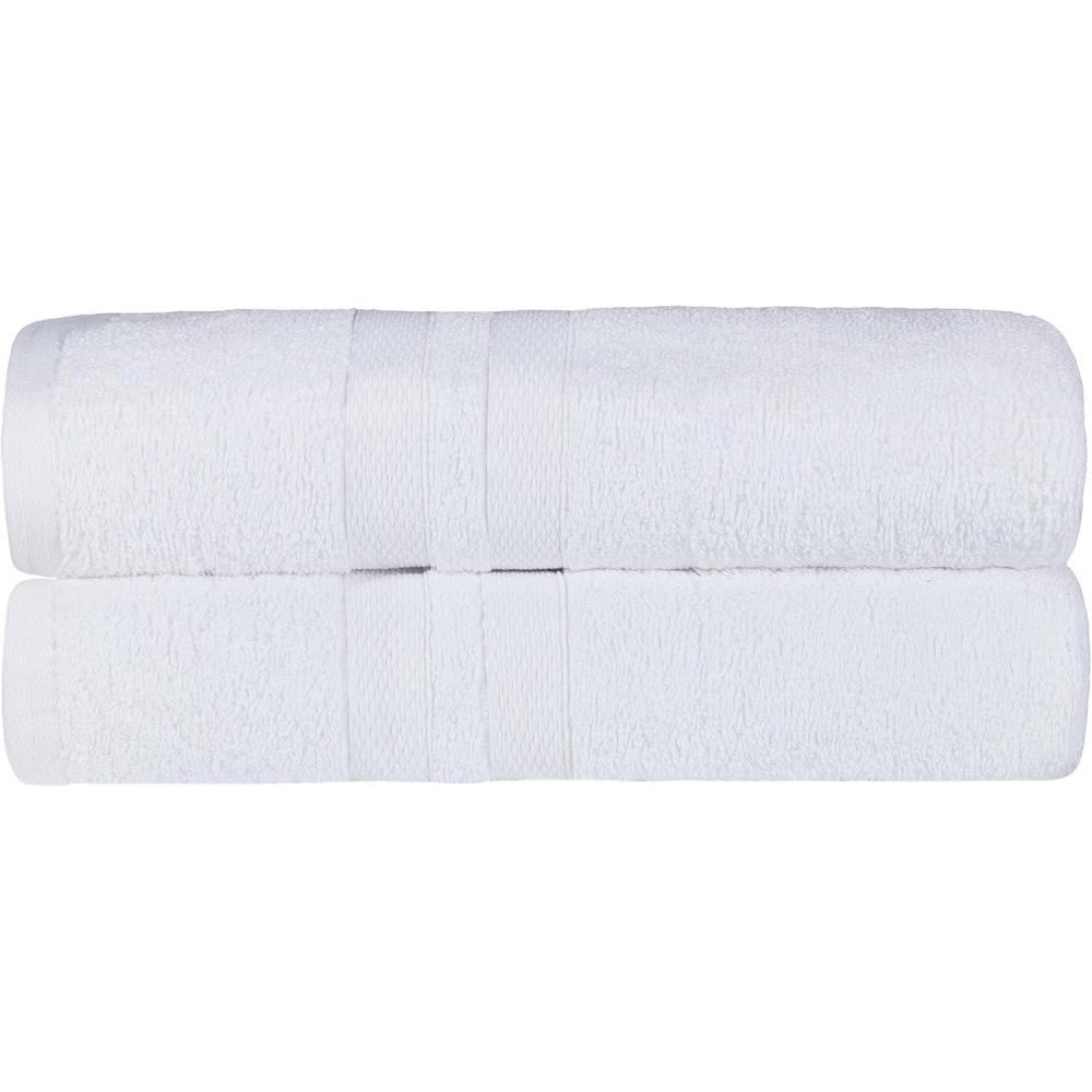 imageSuperior UltraSoft 3Piece Cotton Towel Set Daily Use for Bathroom Guest Room Quick Dry Set Includes 1 Bath Towel 1 Hand Towel and 1 Washcloth Essential Plush Towels for Home  TangerineWhite