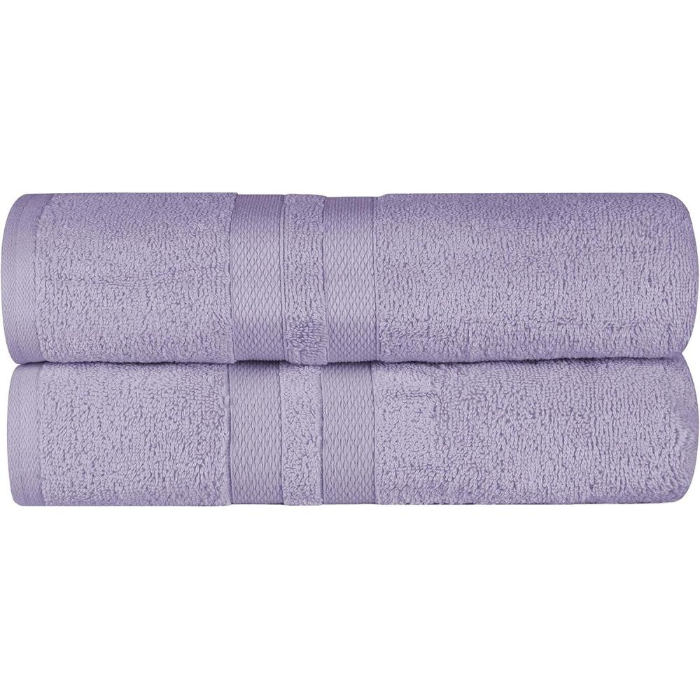 imageSuperior UltraSoft 3Piece Cotton Towel Set Daily Use for Bathroom Guest Room Quick Dry Set Includes 1 Bath Towel 1 Hand Towel and 1 Washcloth Essential Plush Towels for Home  TangerineWisteria