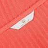 Superior 6 Piece Cotton Towel Set, Includes 2 Bath Towels, 2 Hand Towels, 2 Face Towel/Washcloths, Daily Use for Bathroom, Guest Bath, Ribbed, Absorbent, Home Essentials, Soho Collection, Coffee(Coral)