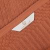 Superior 6 Piece Cotton Towel Set, Includes 2 Bath Towels, 2 Hand Towels, 2 Face Towel/Washcloths, Daily Use for Bathroom, Guest Bath, Ribbed, Absorbent, Home Essentials, Soho Collection, Coffee(Rust)