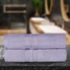 Superior Ultra-Soft 3-Piece Cotton Towel Set, Daily Use for Bathroom, Guest Room, Quick Dry, Set Includes 1 Bath Towel, 1 Hand Towel, and 1 Washcloth, Essential Plush Towels for Home – Tangerine(Wisteria)