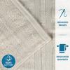 Superior Ultra-Soft 3-Piece Cotton Towel Set, Daily Use for Bathroom, Guest Room, Quick Dry, Set Includes 1 Bath Towel, 1 Hand Towel, and 1 Washcloth, Essential Plush Towels for Home – Tangerine(Ivory)