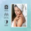 Superior 8-Piece Cotton Hand Towel Set, Small Towels for Fast Dry, Home Essentials, Bathroom Decor, Face, Body, Spa, Resort, Gym, Lightweight, Soft, House Accessories, Franklin Collection, Silver(Latte)