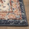 SUPERIOR Octavia Area Rug, 7′ 8′ x 10′, Dark Blue(Dark Blue)