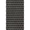 Superior 5x8RUG-HONEY-MAIV Area Rug, 5′ X 8′, Honeycomb – Maroon & Ivory(Honeycomb – Chocolate & Ivory)