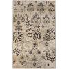 Superior 8mm Pile Height with Jute Backing, Gorgeous Patchworked Damask Design, Fashionable and Affordable Woven Rugs, 8′ x 10′ Rug, Beige(Beige)