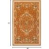 Superior Area Rugs, 4′ x 6′, Brown
