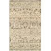 Superior Fawn Vintage Oriental Floral Polypropylene Indoor Area Rug or Runner with Jute Backing, 8′ x 10′, Beige(Beige)