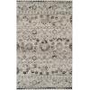 Superior Fawn Vintage Oriental Floral Polypropylene Indoor Area Rug or Runner with Jute Backing, 8′ x 10′, Beige(Blue)